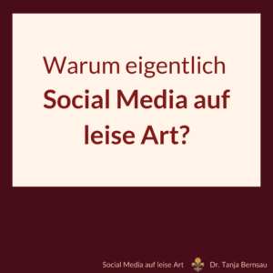 Wenn du einen individuellen Weg wählen willst.