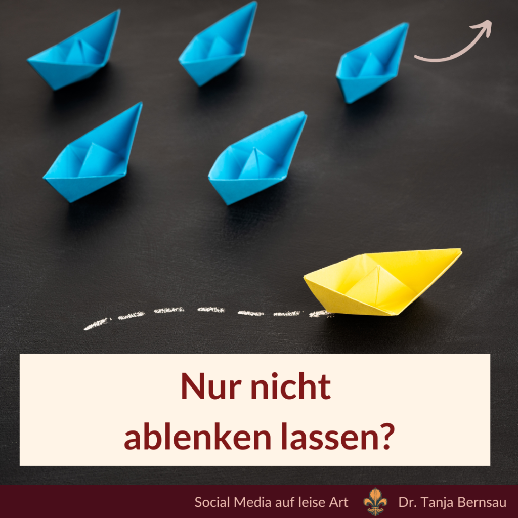 nur nicht ablenken lassen? Warum deine Persona nicht immer wichtig ist.