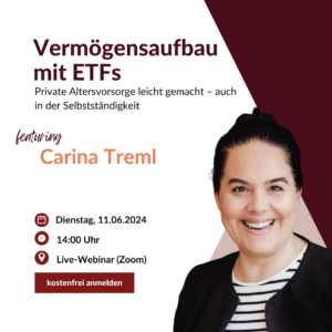 Carina Treml: Vermögensaufbau mit ETFs